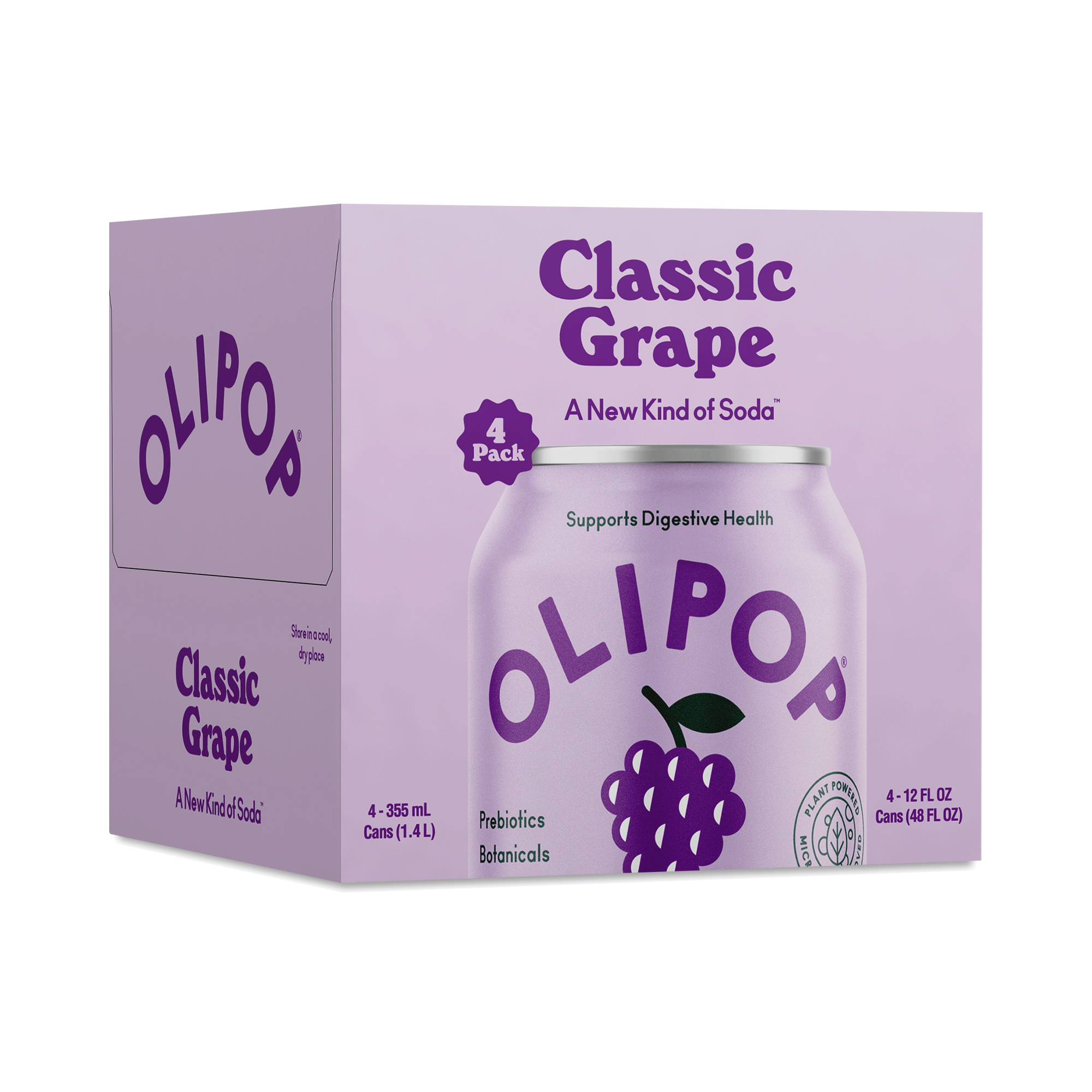 Olipop Classic Root Beer | Thrive Market