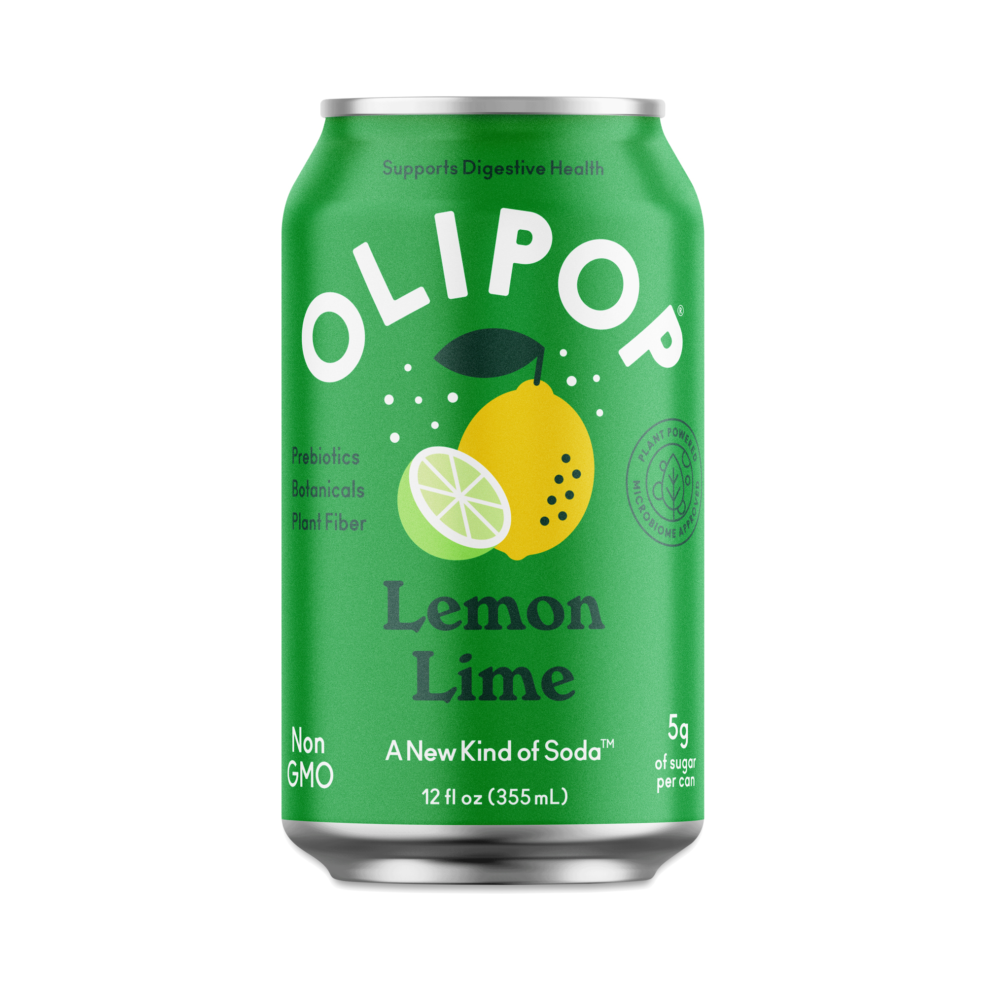 Olipop Lemon Lime | Thrive Market