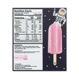 Mini Freeze Dried Pops, Raspberry, Blueberry & Cream