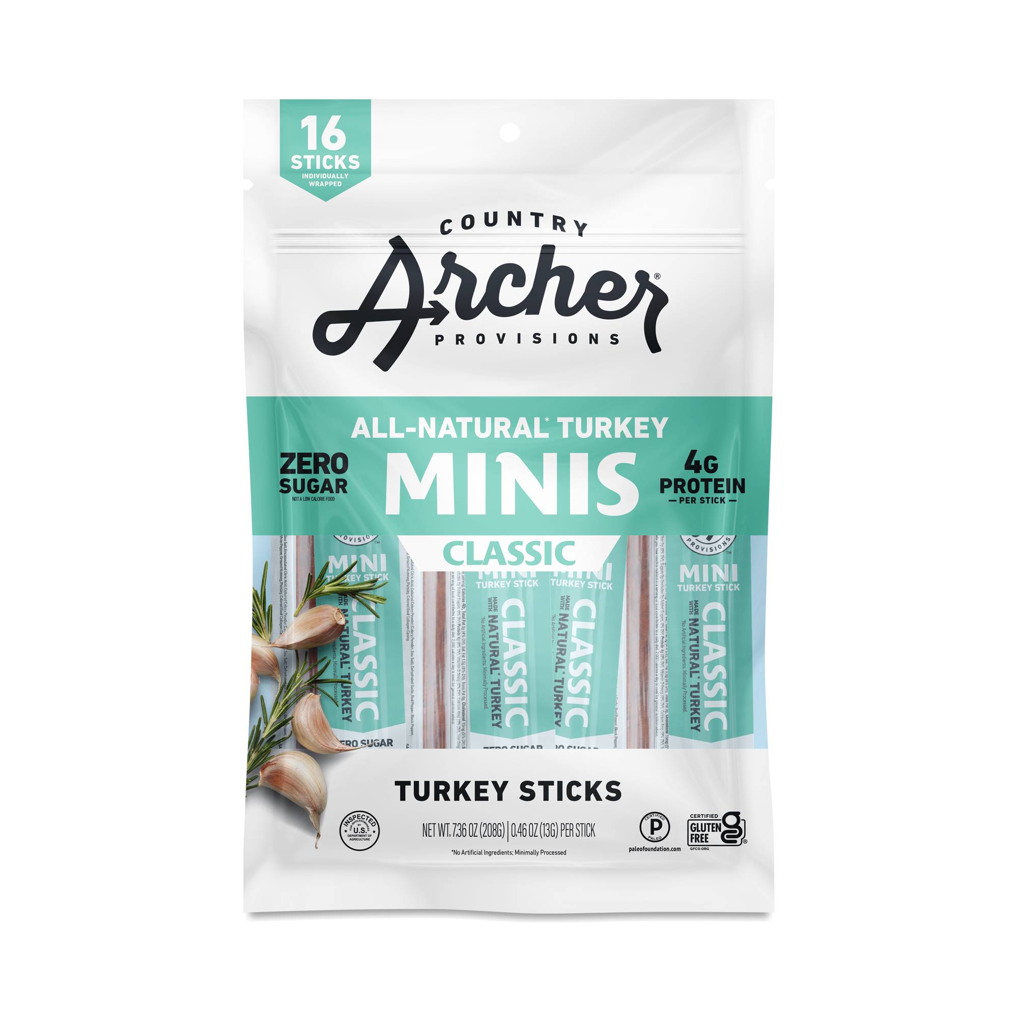 Mini Sticks, Classic Turkey