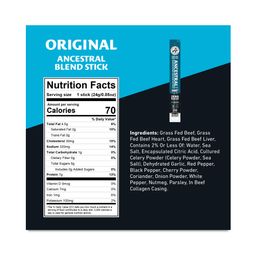 Ancestral Beef Blend Sticks, Original