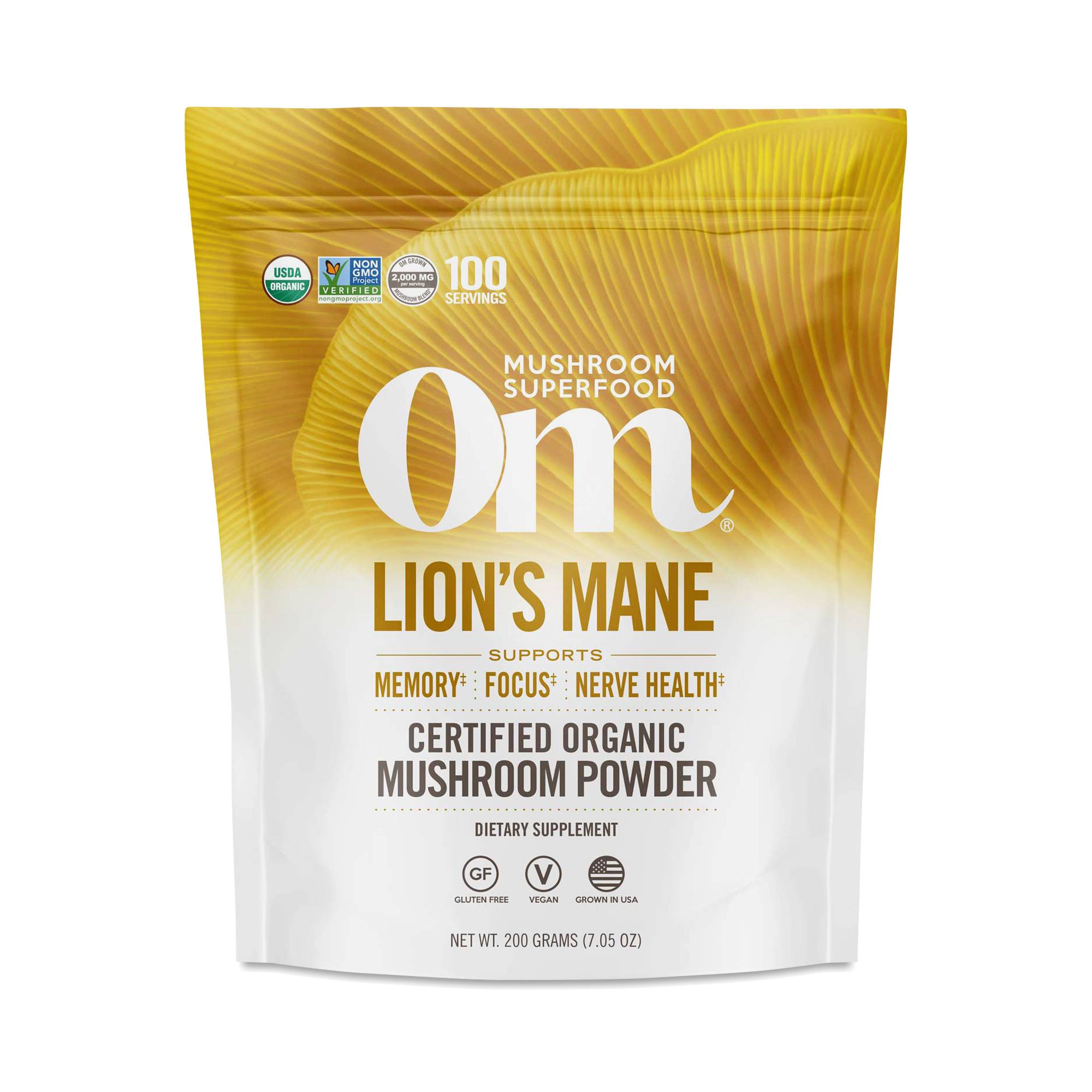 Lion's Mane Mushroom Superfood Powder