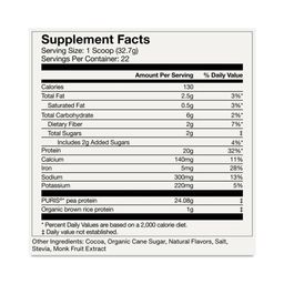 100% Plant Protein, Chocolate