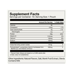 Whey Protein Isolate, Vanilla