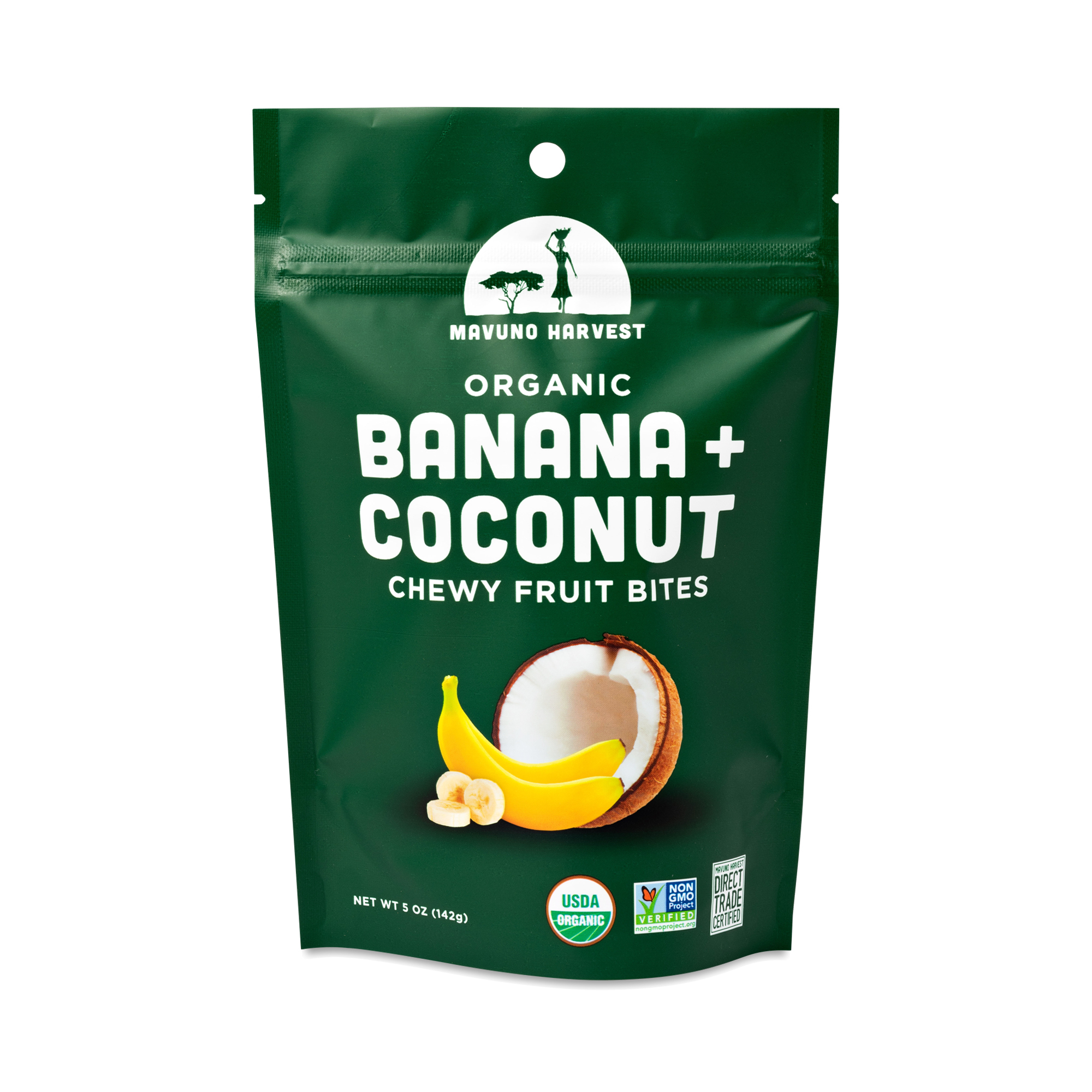 Mavuno Harvest Organic Dried Banana, 2 oz