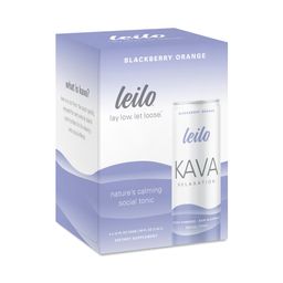Low Sugar Kava Tonic, Blackberry Orange