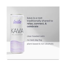 Low Sugar Kava Tonic, Blackberry Orange
