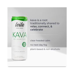 Zero Sugar Kava Tonic, Lime Margarita