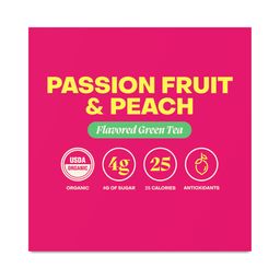 Passion Fruit & Peach Green Tea