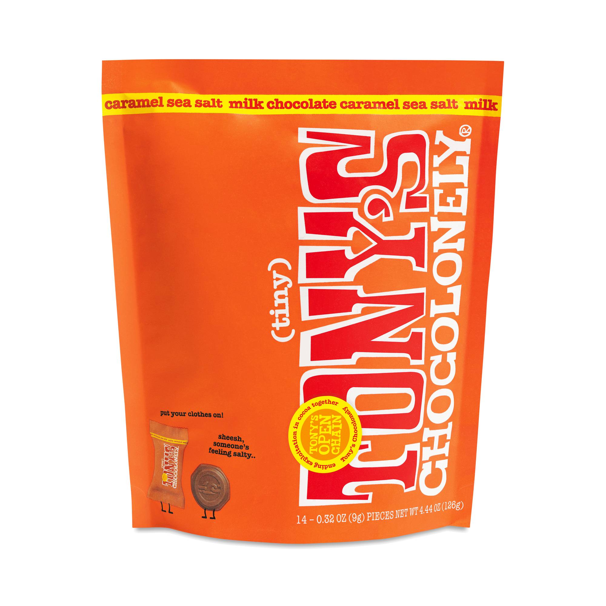 Tiny Tony's, Milk Chocolate Caramel Sea Salt