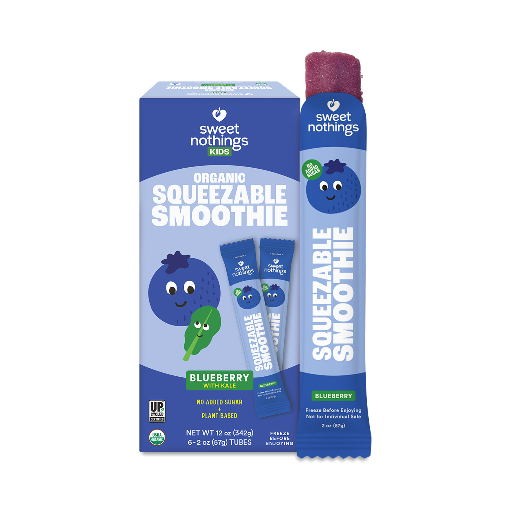 Sweet Nothings Kids Squeezable Smoothie, Mango Carrot