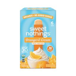 Dairy-Free Fruit Pops, Oranges & Cream