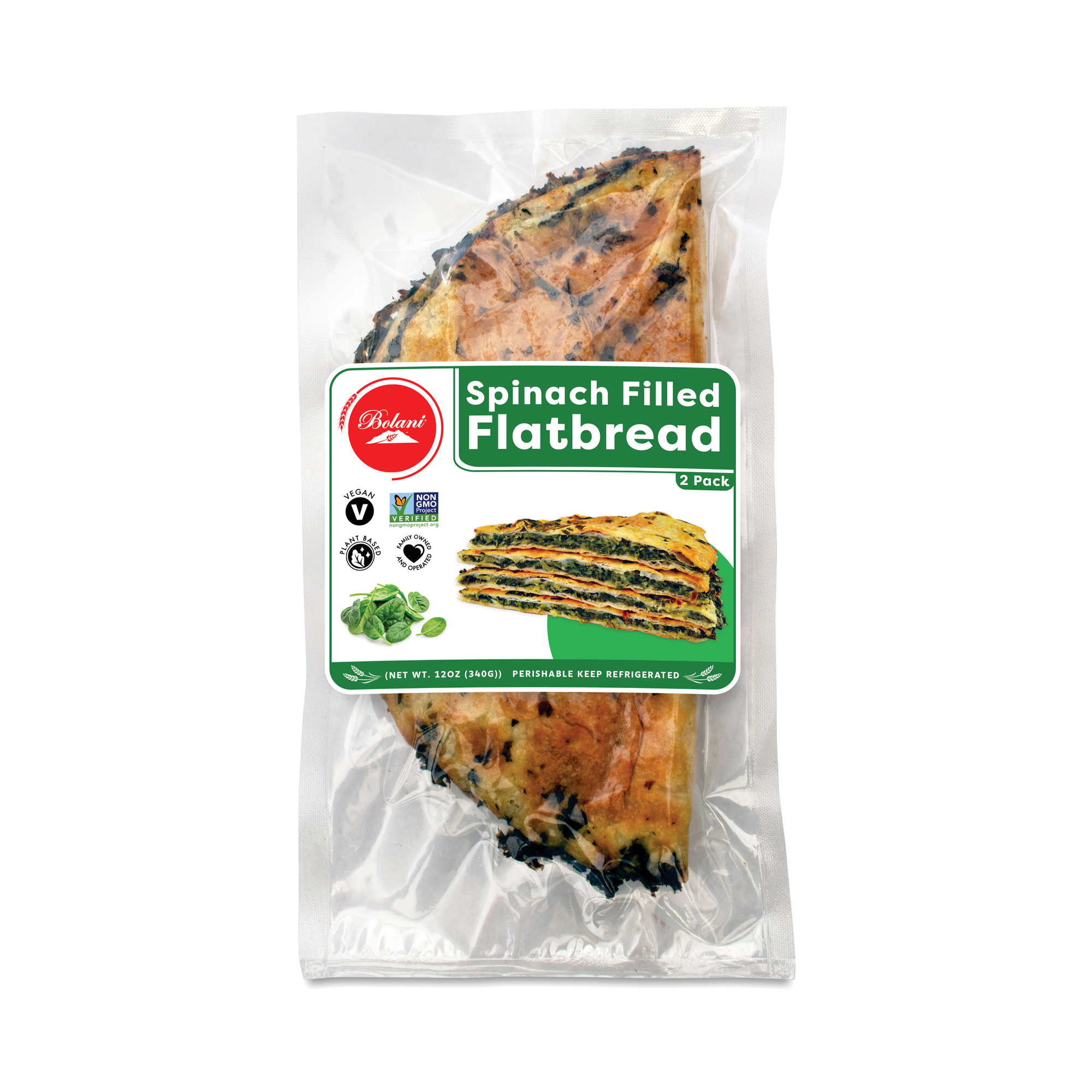 Bolani Filled Flatbread, Spinach Thrive Market