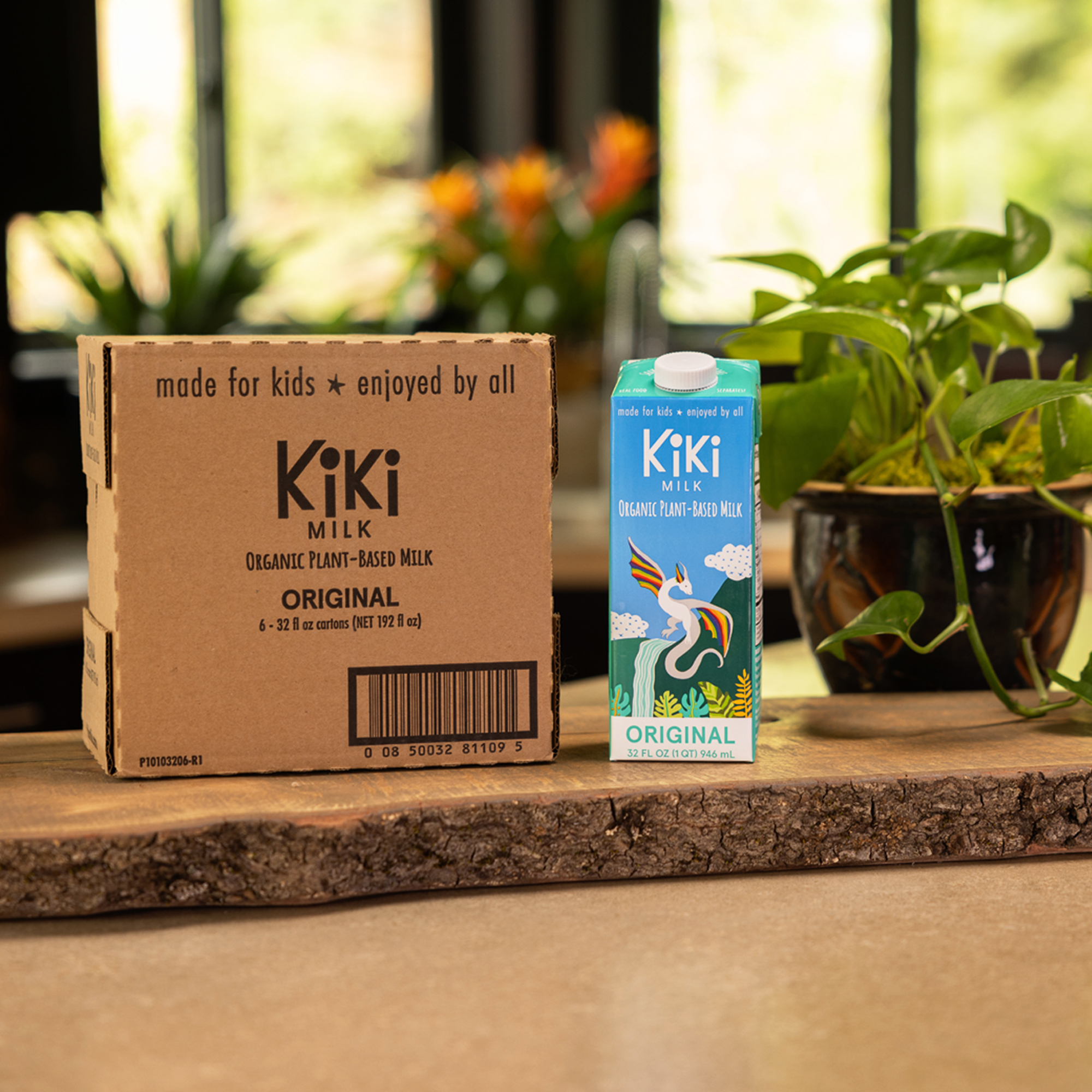 Kiki Milk Organic Plant-based Milk, Original, Family Size | Thrive