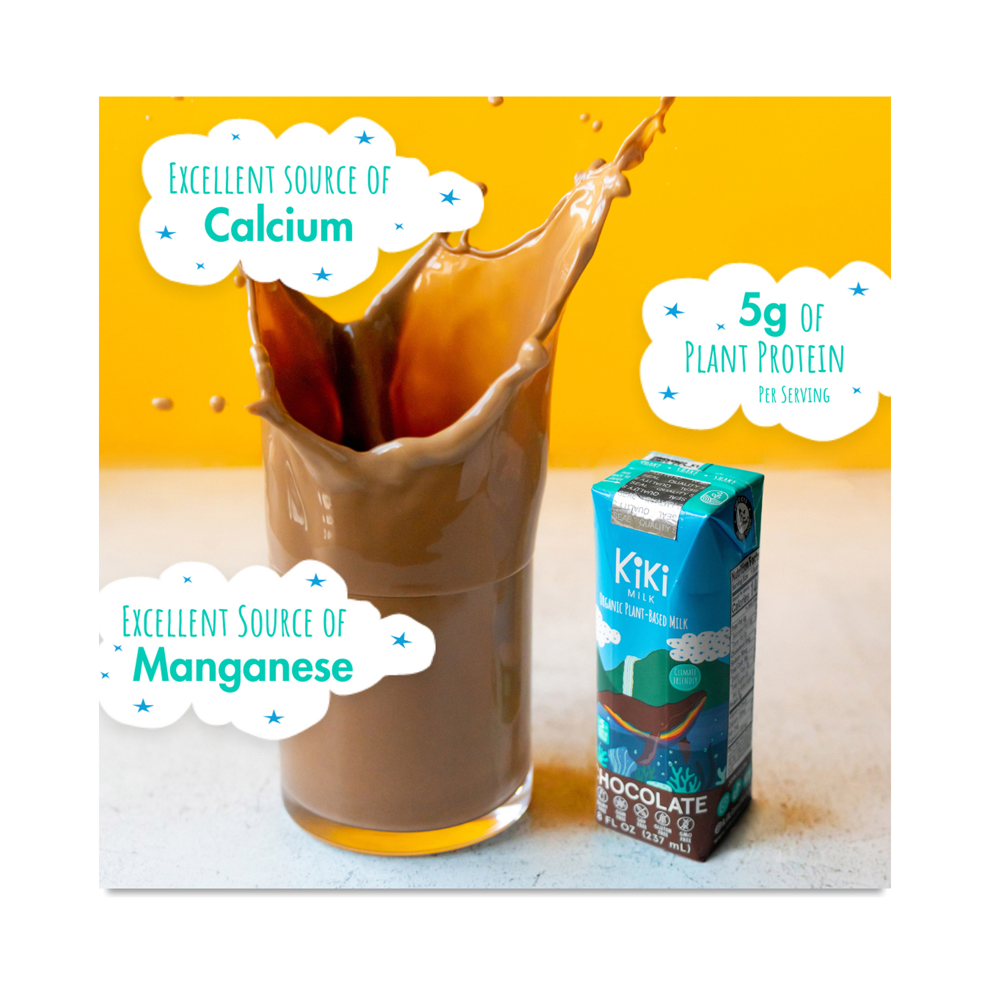 Kiki Milk Organic Plant-Based Milk, Chocolate | Thrive Market