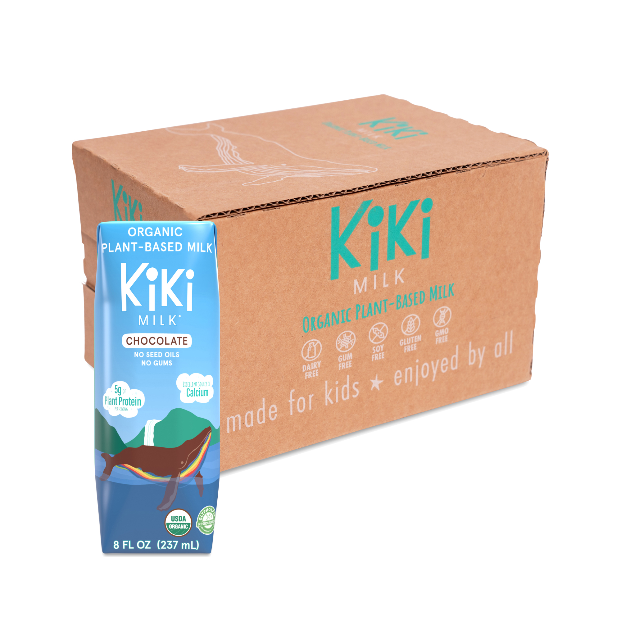 Kiki Milk Organic Plant-Based Milk, Chocolate | Thrive Market