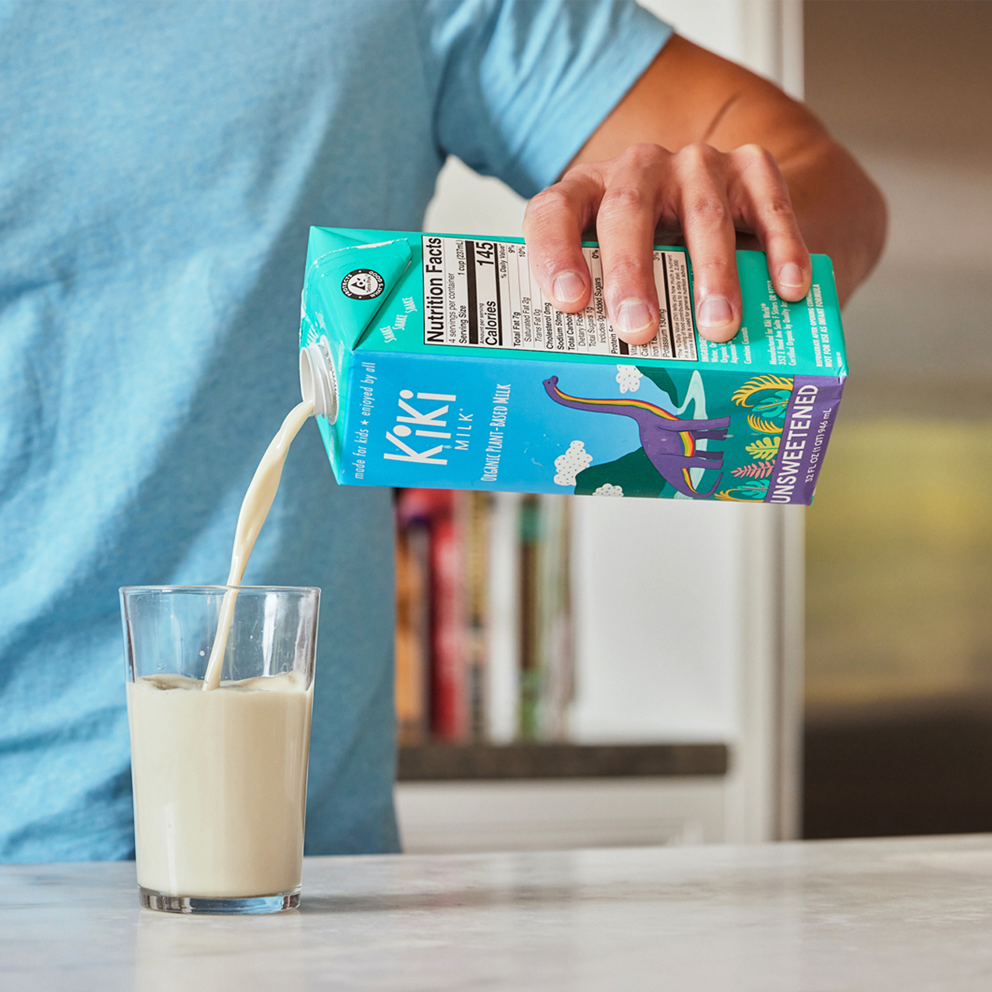 Kiki Milk Organic Plant-based Milk, Unsweetened, Family Size