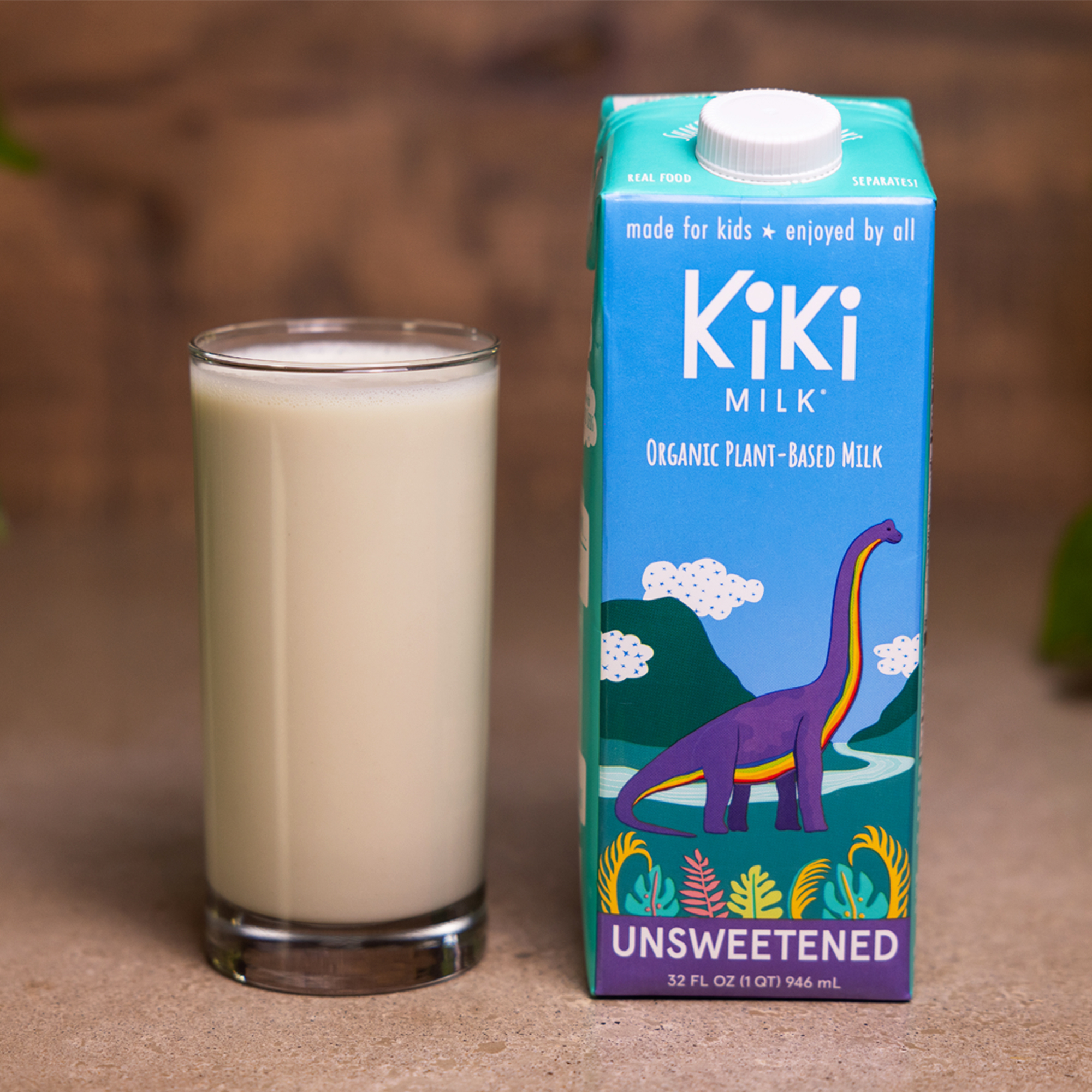 Kiki Milk Organic Plant-based Milk, Unsweetened, Family Size