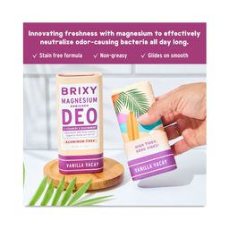 Magnesium Enriched Deodorant, Vanilla Vacay