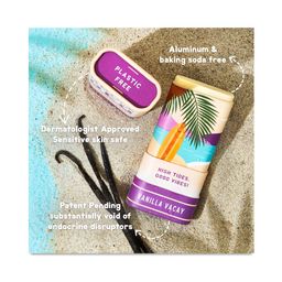 Magnesium Enriched Deodorant, Vanilla Vacay