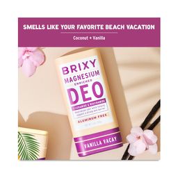 Magnesium Enriched Deodorant, Vanilla Vacay