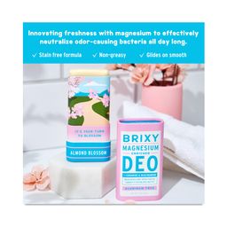 Magnesium Enriched Deodorant, Almond Blossom