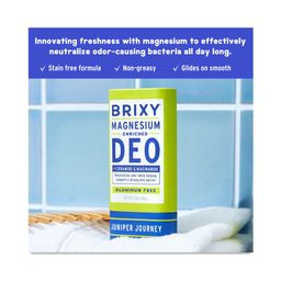Magnesium Enriched Deodorant, Juniper Journey