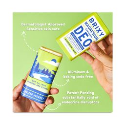 Magnesium Enriched Deodorant, Juniper Journey