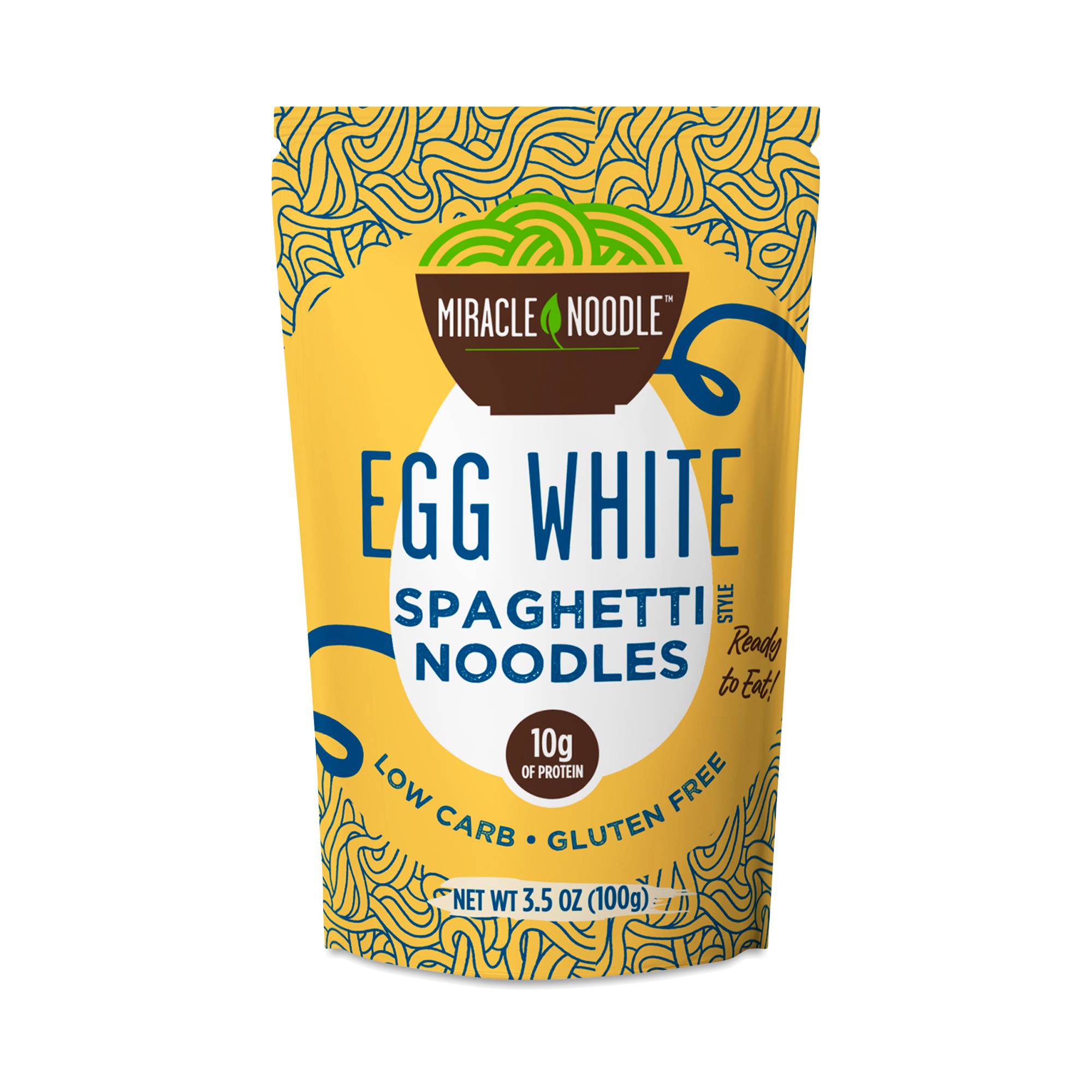 Egg White Spaghetti Style Noodles