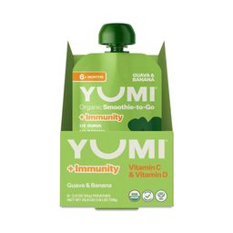 Organic Smoothie-to-Go +Immunity, Guava & Banana