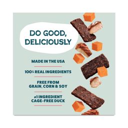 Jerky Bites Dog Treats, Duck-Tato, Value Size