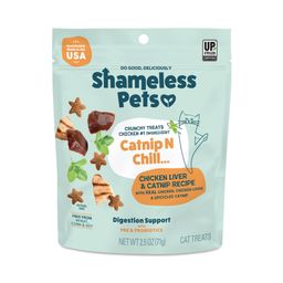 Catnip N Chill Crunchy Cat Treats, Chicken Liver