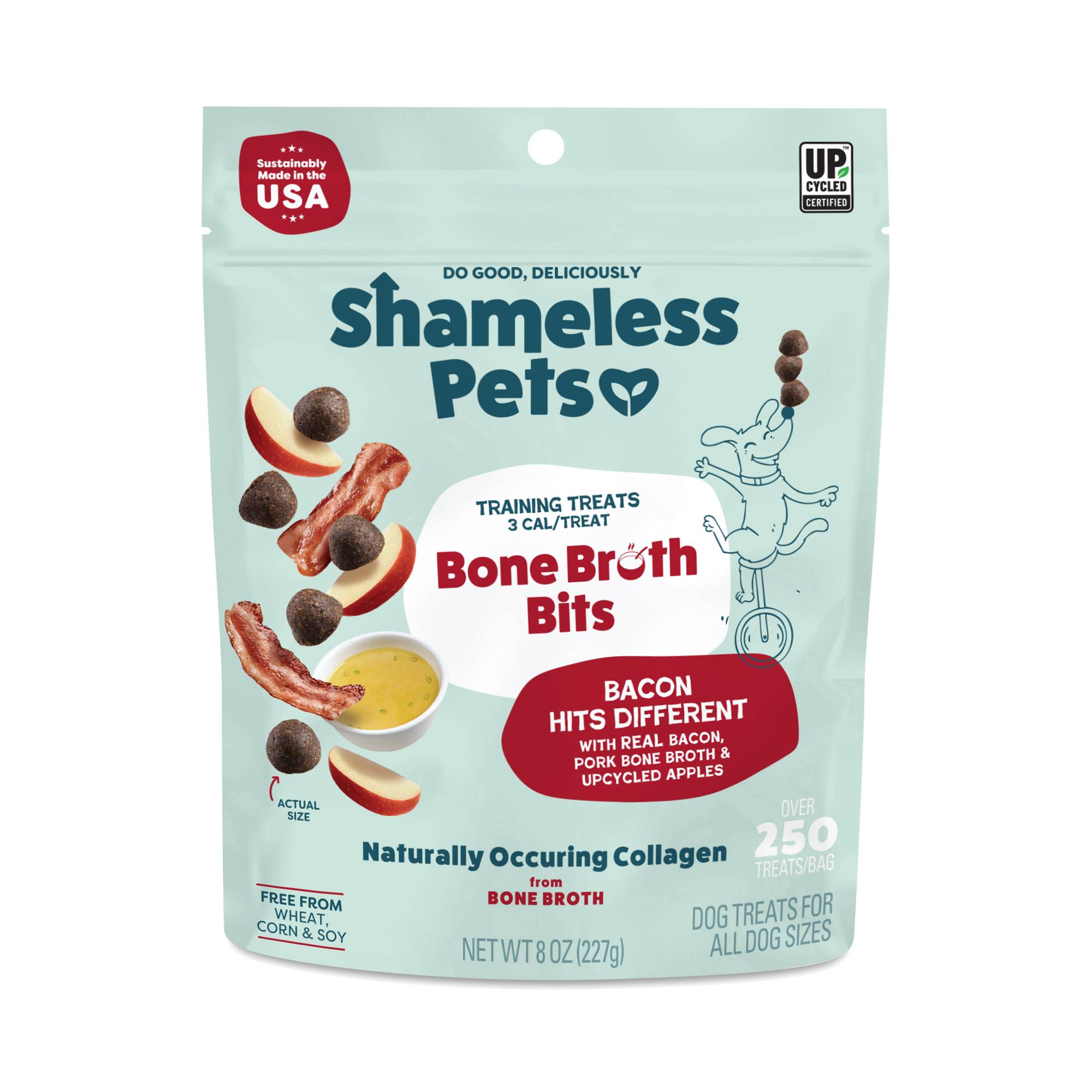 Bone Broth Bits Training Treats, Bacon Hits Different