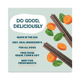 Dental Sticks Dog Treats, Carrate Chomp, Value Size