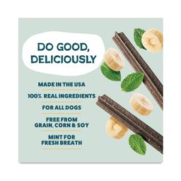 Dental Sticks Dog Treats, Banana Bone-anza, Value Size