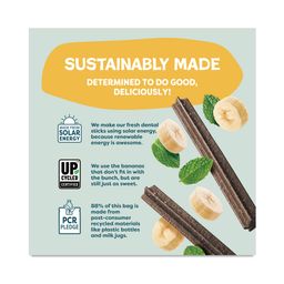 Dental Sticks Dog Treats, Banana Bone-anza, Value Size