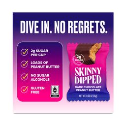 Cups, Dark Chocolate Peanut Butter