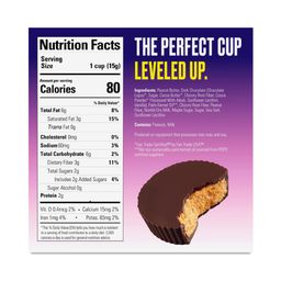 Cups, Dark Chocolate Peanut Butter