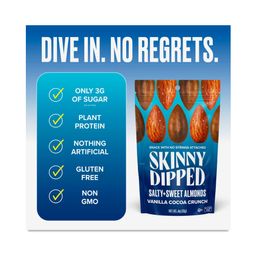 Salty & Sweet Almonds, Vanilla Cocoa Crunch