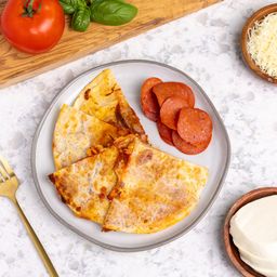 Pepperoni Pizza Quesadillas