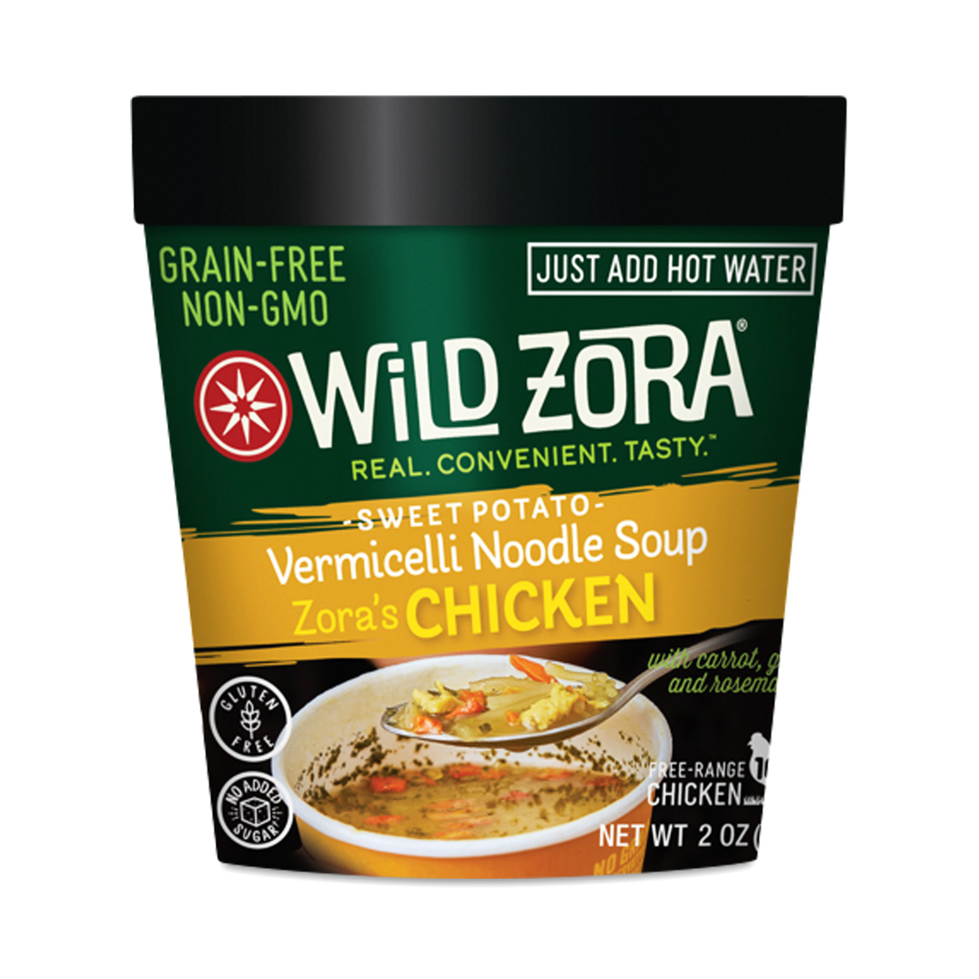 Wild Zora Vermicelli Noodle Soup Cup, Chicken Thrive Market