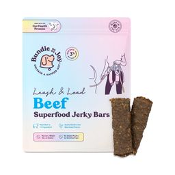 Leash & Load Beef Superfood Jerky Bars for Dogs