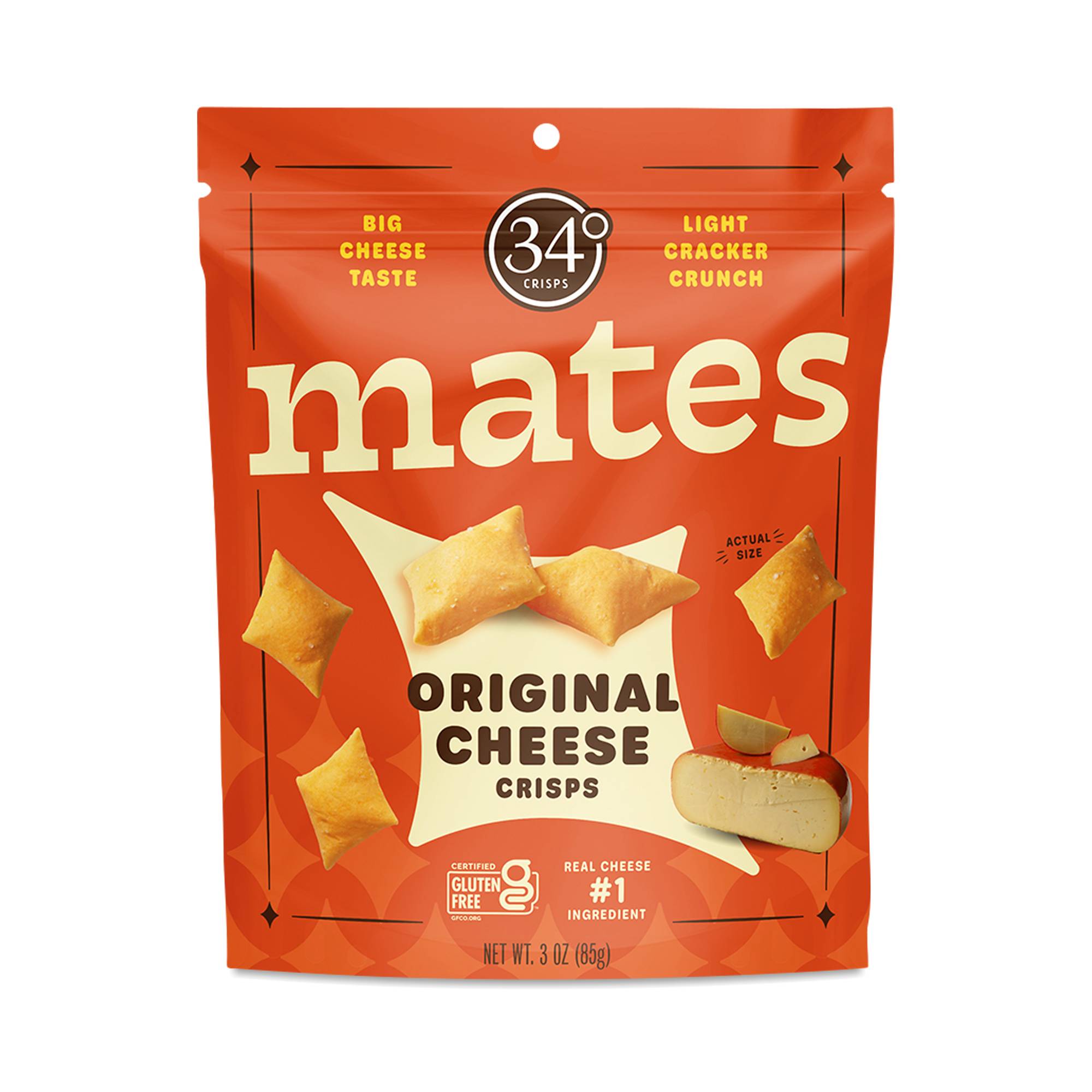 Mates Cheese Crisps, Original
