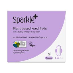 Plant-based Maxi Pads with Wings, Regular