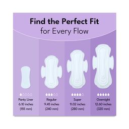 Plant-based Maxi Pads with Wings, Regular