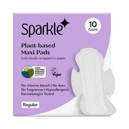 Plant-based Maxi Pads with Wings, Regular