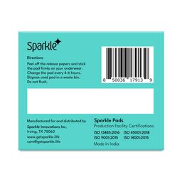 Plant-based Maxi Pads with Wings, Super