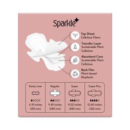 Plant-based Ultra Thin Pads with Wings, Regular