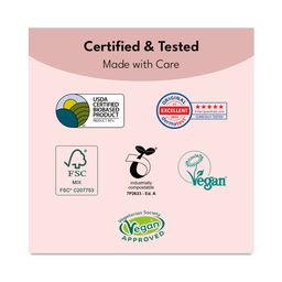 Plant-based Ultra Thin Pads with Wings, Regular