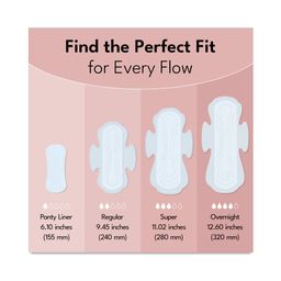 Plant-based Ultra Thin Pads with Wings, Regular